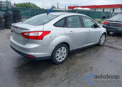 2012 Ford Focus Se из США, поврежденный, VIN 1FAHP3F29CL404674